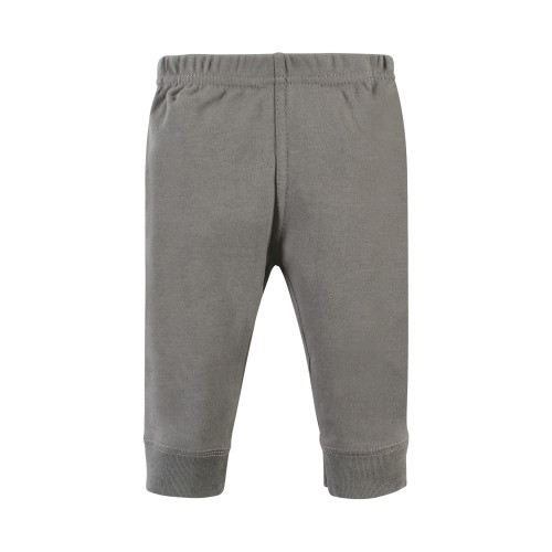 Hudson Baby Cotton Bodysuit and Pant Set, Snuggle Bear