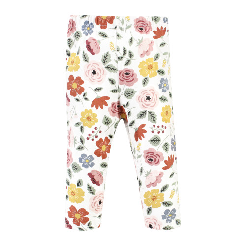 Hudson Baby Cotton Bodysuit, Pant and Shoe Set, Bonita Short Sleeve