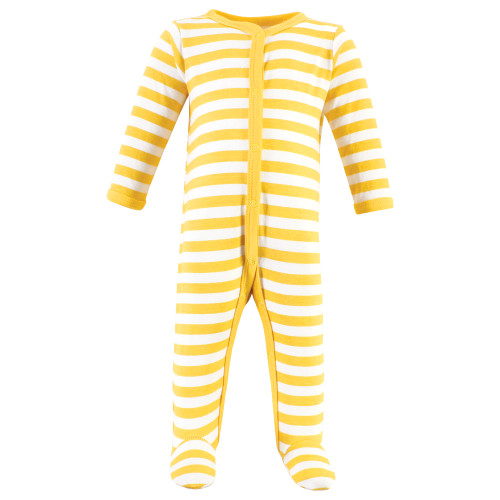 Hudson Baby Cotton Sleep and Play, Bodysuit and Bandana Bib Set, Hola Ladies