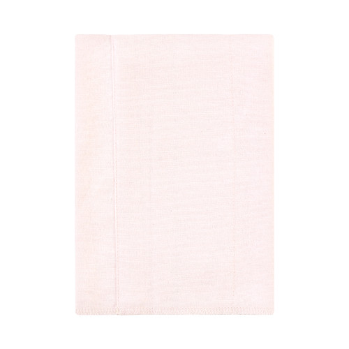 Hudson Baby Cotton Flannel Burp Cloths, Pink Bows 4 Pack