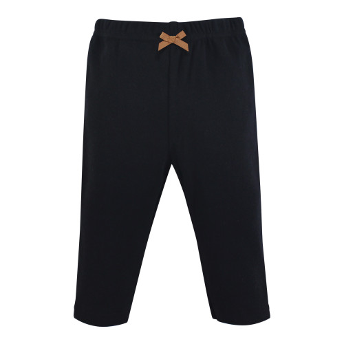 Hudson Baby Cotton Bodysuit, Pant and Bib Set, Cinnamon Hearts