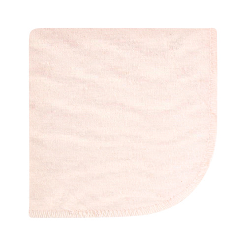 Hudson Baby Flannel Cotton Washcloths, Neutral Pink Floral 12 Pack