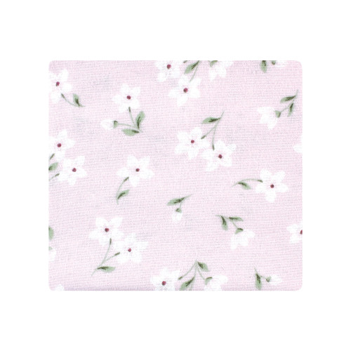 Hudson Baby Cotton Flannel Receiving Blankets Bundle, Purple Dainty Floral