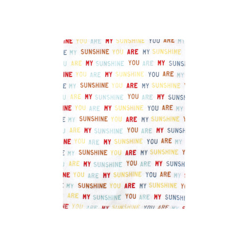Hudson Baby Cotton Flannel Burp Cloths Bundle, My Sunshine
