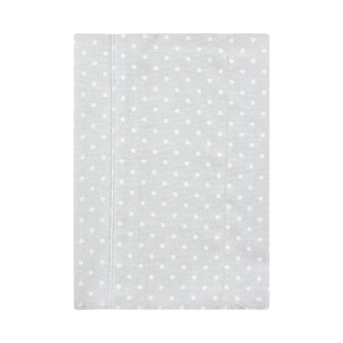 Hudson Baby Cotton Flannel Burp Cloths, Lilac Elephants 7 Pack