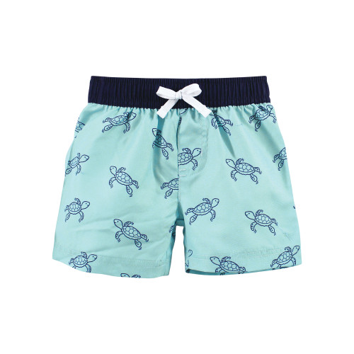 Hudson Baby Swim Rashguard Set, Sea Turtle
