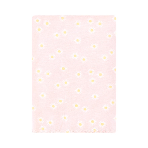 Hudson Baby Cotton Flannel Burp Cloths Bundle, Peace Love Flowers