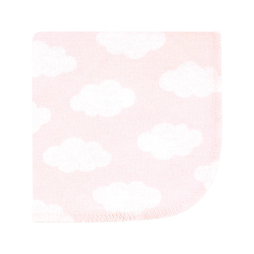 Hudson Baby Flannel Cotton Washcloths, Unicorns Rainbows 10 Pack