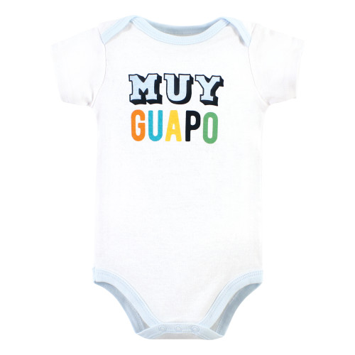 Hudson Baby Cotton Bodysuit and Pant Set, Hola Ladies Short Sleeve