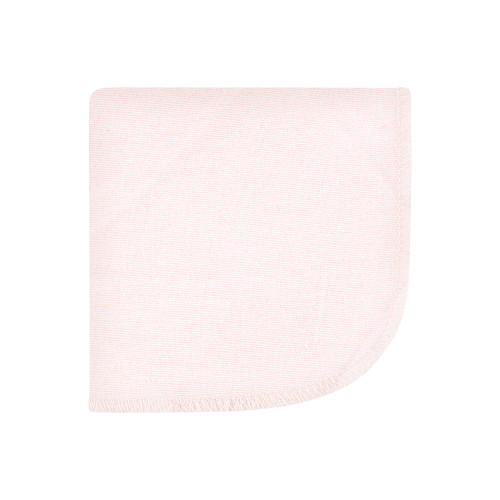 Hudson Baby Flannel Cotton Washcloths, Pink Bows 12 Pack