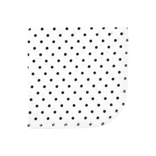 Hudson Baby Flannel Cotton Washcloths, Pink Bows 12 Pack