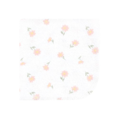 Hudson Baby Flannel Cotton Washcloths, Hummingbird Garden 10 Pack