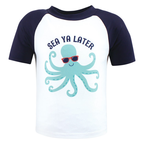 Hudson Baby Swim Rashguard Set, Sea Octopus