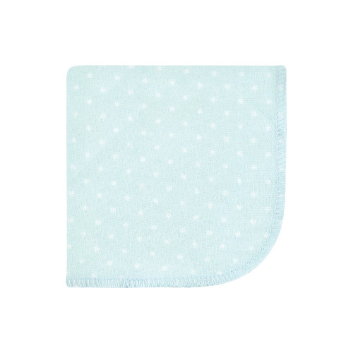 Hudson Baby Flannel Cotton Washcloths, Lemon Daisy 10 Pack