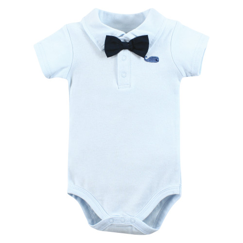 Hudson Baby Cotton Bodysuits, Whaley Cute Polo