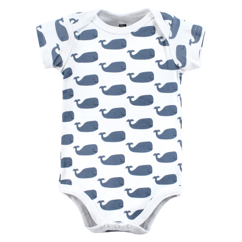 Hudson Baby Cotton Bodysuits, Whaley Cute Polo
