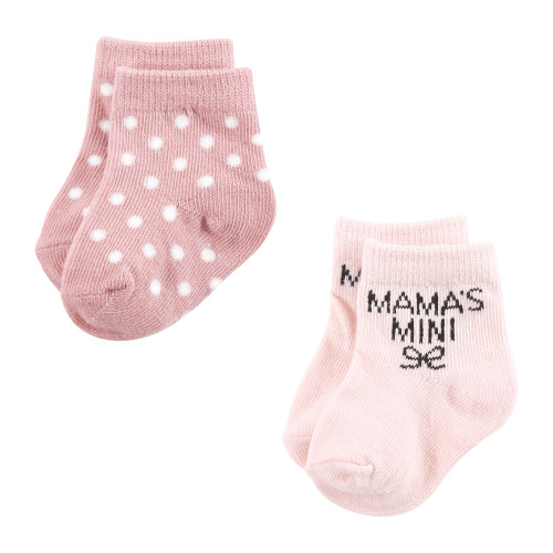 Hudson Baby Sock and Headband 12pc Set, Mom Dad