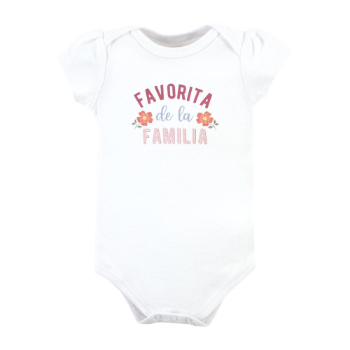 Hudson Baby Cotton Bodysuits, Bonita 5 Pack