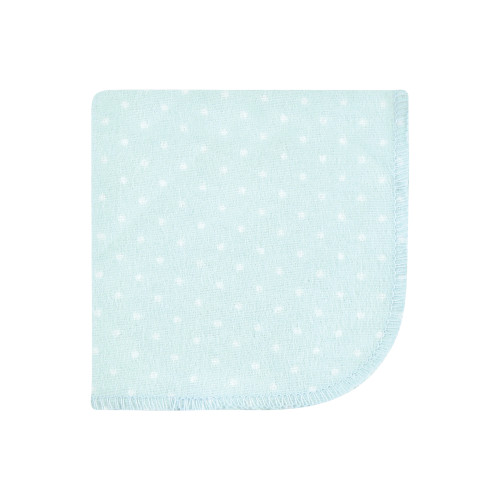 Hudson Baby Flannel Cotton Washcloths, Lemon Daisy 12 Pack