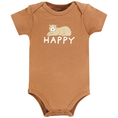 Hudson Baby Cotton Bodysuits, Bear Hugs