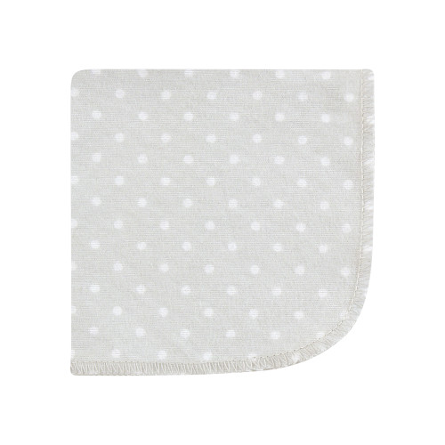 Hudson Baby Flannel Cotton Washcloths, Lilac Elephants 12 Pack