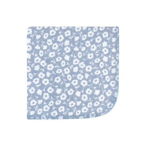 Hudson Baby Flannel Cotton Washcloths, Modern Botanical 10 Pack