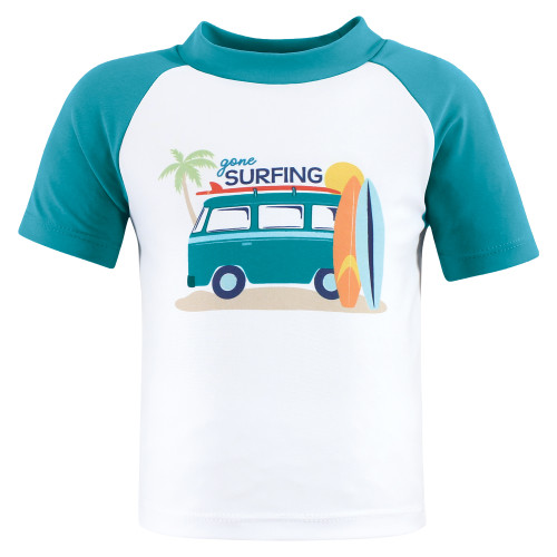 Hudson Baby Swim Rashguard Set, Gone Surfing