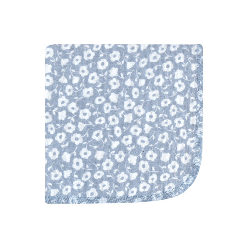 Hudson Baby Flannel Cotton Washcloths, Modern Botanical 12 Pack