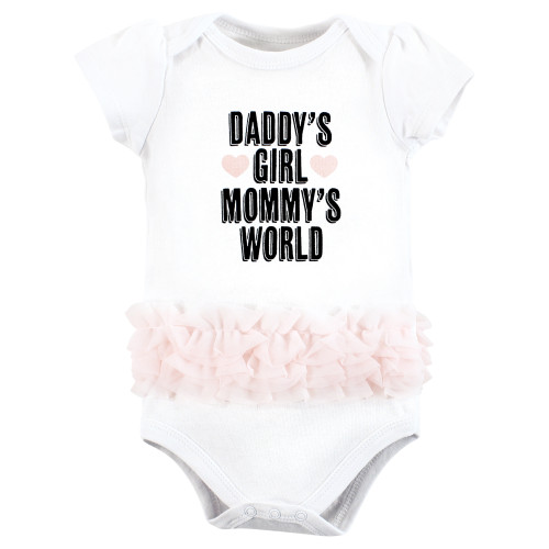 Hudson Baby Cotton Bodysuits, Mommys World Tutu
