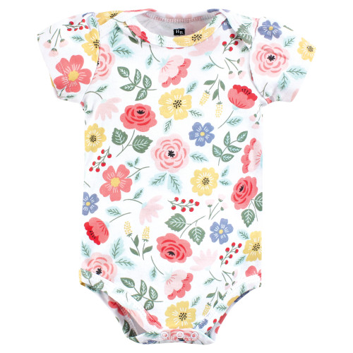 Hudson Baby Cotton Bodysuits, Favorita Botanical Tutu