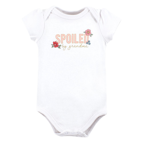 Hudson Baby Cotton Bodysuits, Grandmas Love Tutu