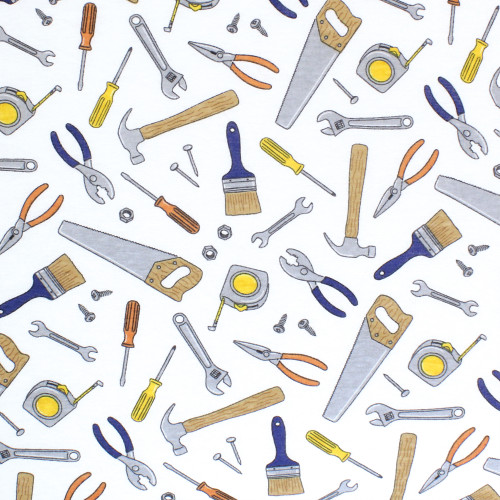 Hudson Baby Cotton Changing Pad Cover, Construction Work