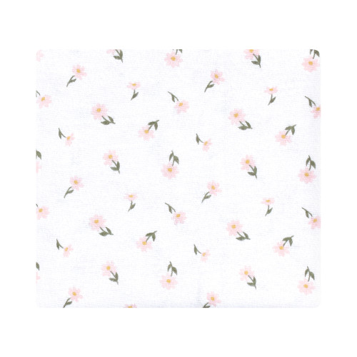 Hudson Baby Cotton Flannel Receiving Blankets Bundle, Sage Floral