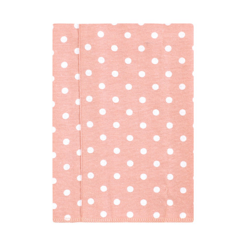 Hudson Baby Cotton Flannel Burp Cloths, Sweet Peach 7 Pack