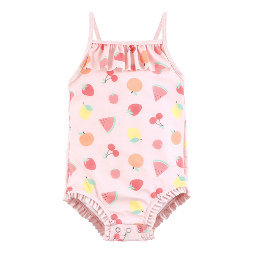 Hudson Baby Baby and Toddler Swimsuit, Fruit Salad