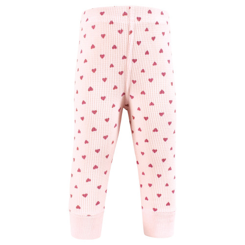 Hudson Baby Thermal Tapered Ankle Pants 4pk, Creative Rainbows