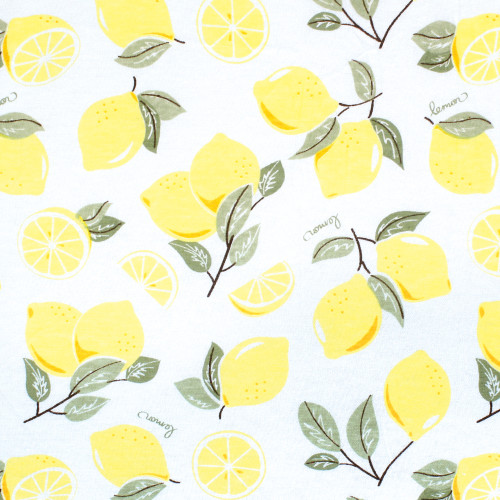 Hudson Baby Cotton Toddler Pillow Case, Lemon