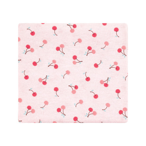 Hudson Baby Cotton Flannel Receiving Blankets, Cherry Sweet