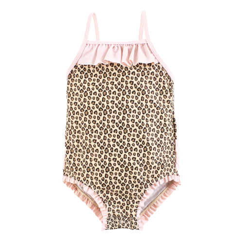 Hudson Baby Baby and Toddler Swimsuit, Leopard
