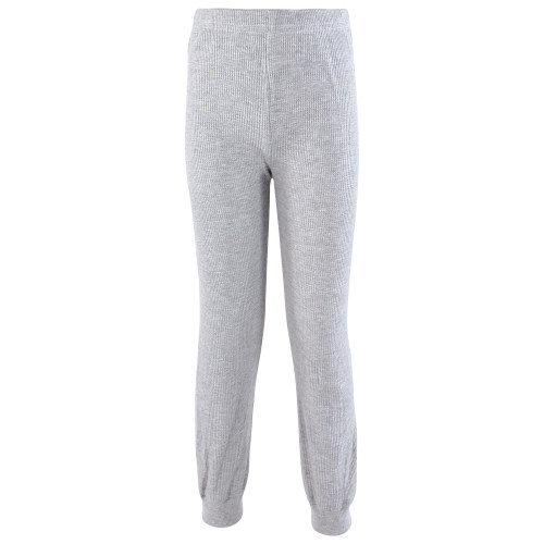 Hudson Baby Thermal Long Underwear 2pc Set, Heather Gray