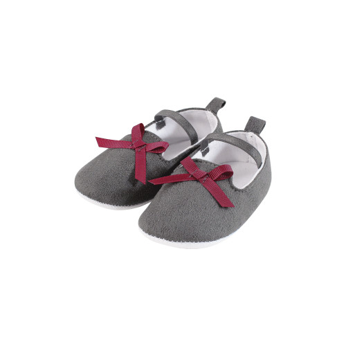 Hudson Baby Cotton Bodysuit, Pant and Shoe Set, Little Love Flowers Long Sleeve