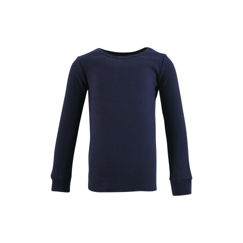 Hudson Baby Thermal Long Underwear 2pc Set, Navy