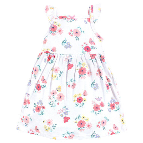 Hudson Baby Cotton Dresses, Butterfly Floral