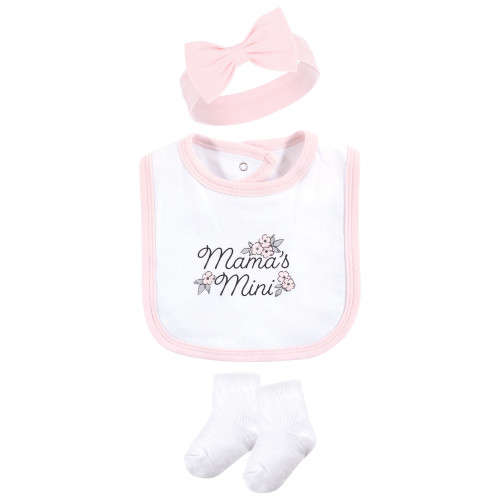 Hudson Baby Cotton Layette Set, Mini Primrose