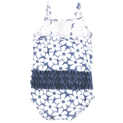 Hudson Baby Baby and Toddler Swimsuit, Blue Cosmos 1