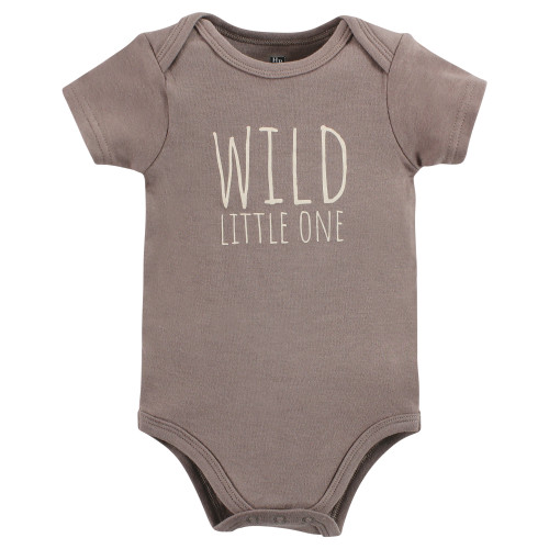 Hudson Baby Cotton Bodysuits, Safari Lion