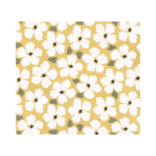 Hudson Baby Cotton Flannel Receiving Blankets, Sage Floral
