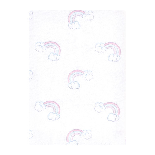 Hudson Baby Cotton Flannel Burp Cloths Bundle, Dreamy Unicorn