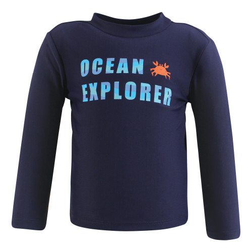 Hudson Baby Swim Rashguard Set, Ocean Explorer