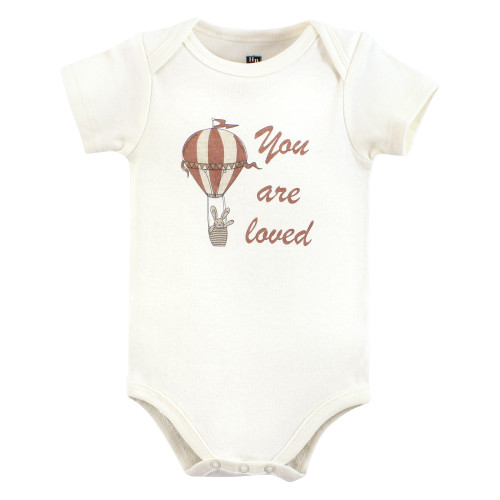 Hudson Baby Cotton Bodysuits, Hot Air Balloon